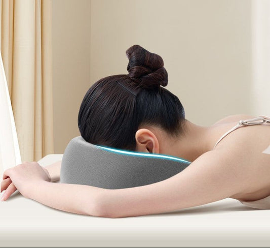 Ergonomic Face Massage Pillow