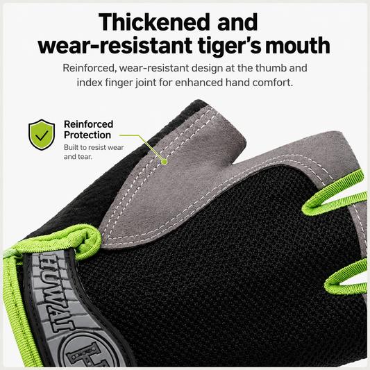 Half Finger Fitness Gloves for Sports and Training