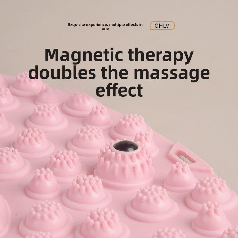 Acupressure mat relaxation massage foot pad