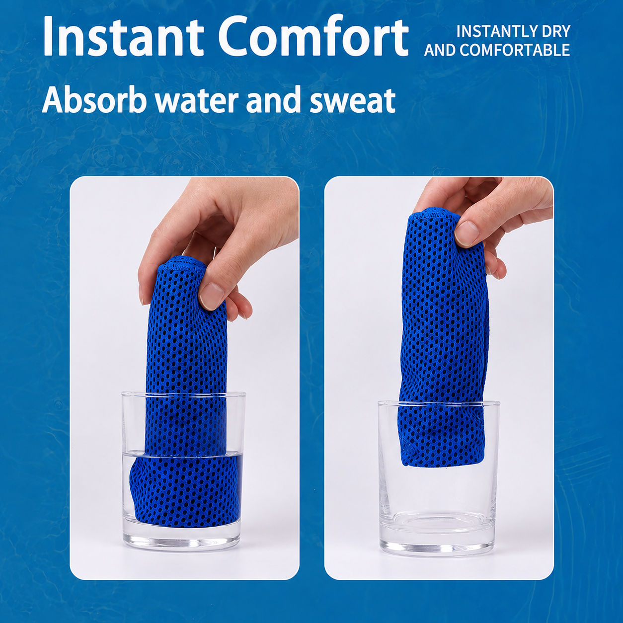 Cooling Quick-Dry Sports Towel for Gym and Outdoor