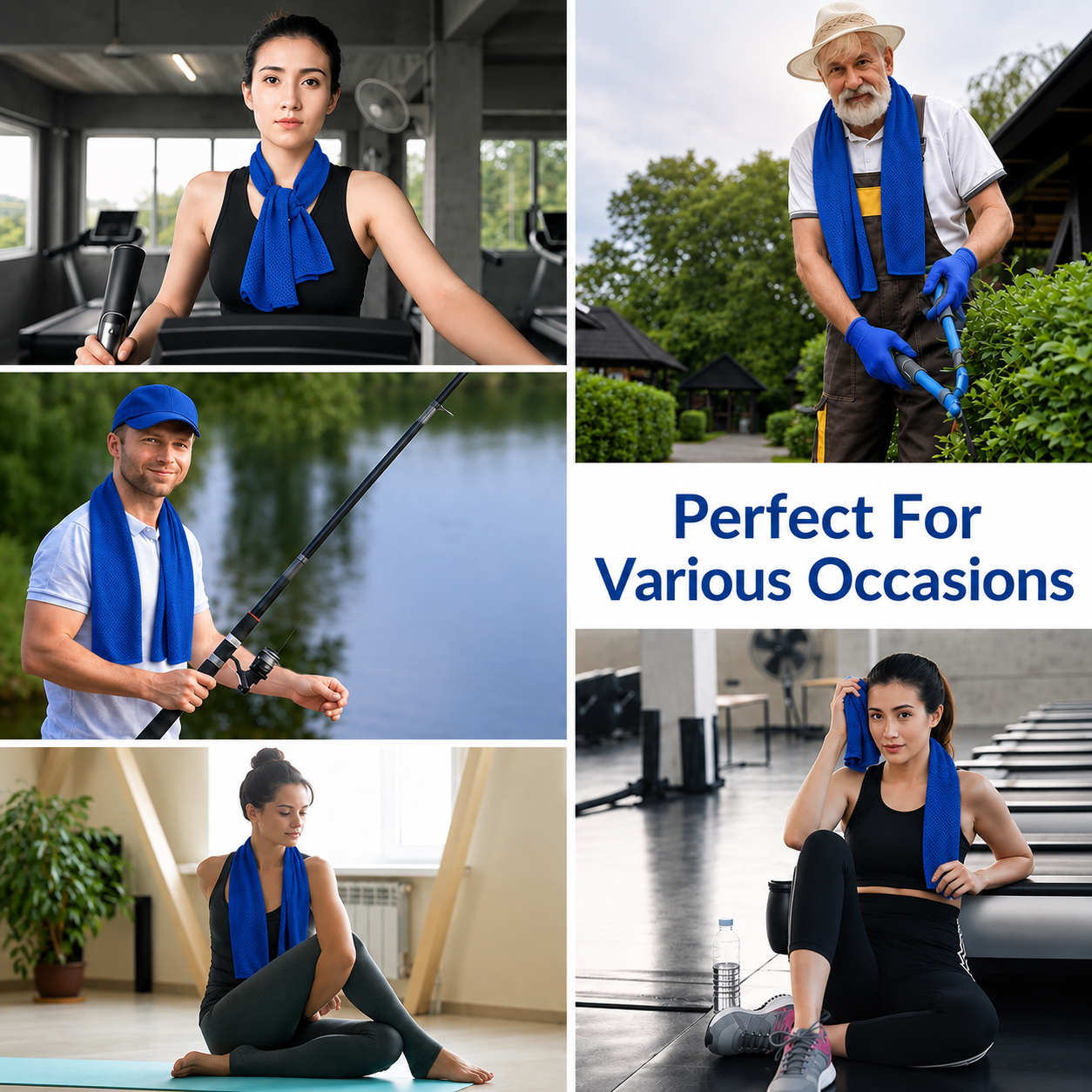 Cooling Quick-Dry Sports Towel for Gym and Outdoor