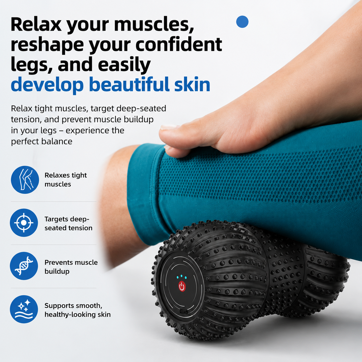 Yoga Massage Roller Muscle Recovery Tool - Oventis Life