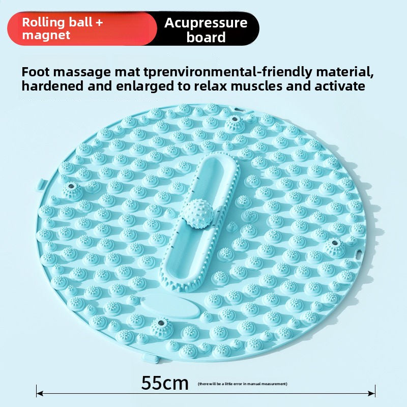 Acupressure mat relaxation massage foot pad