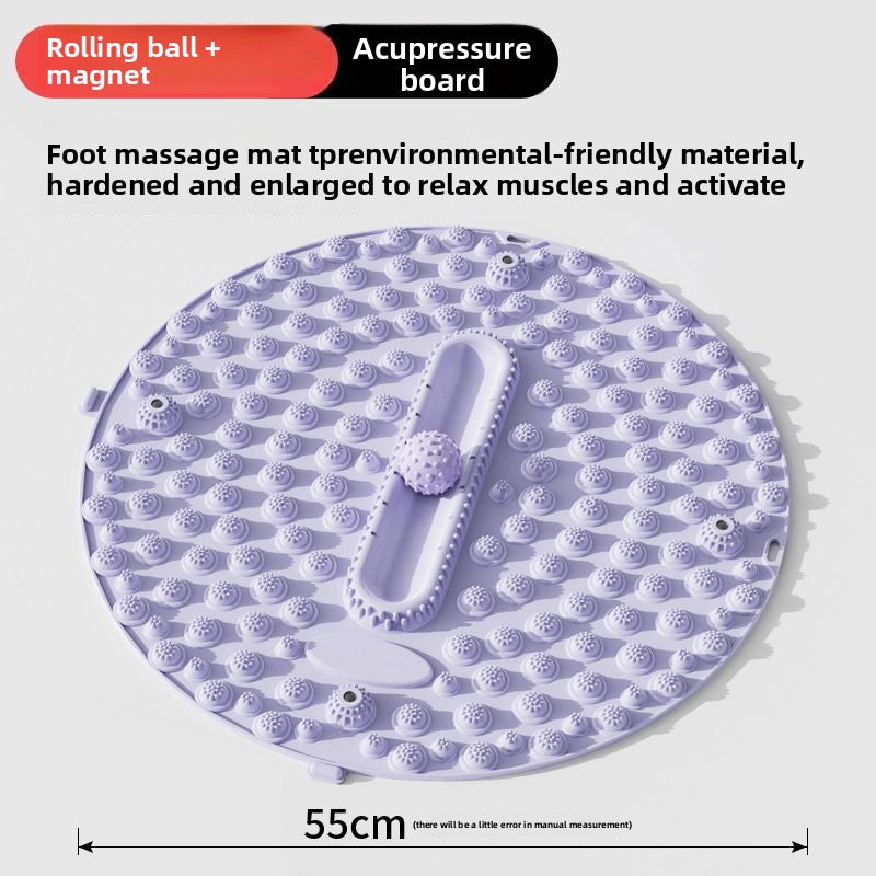 Acupressure mat relaxation massage foot pad
